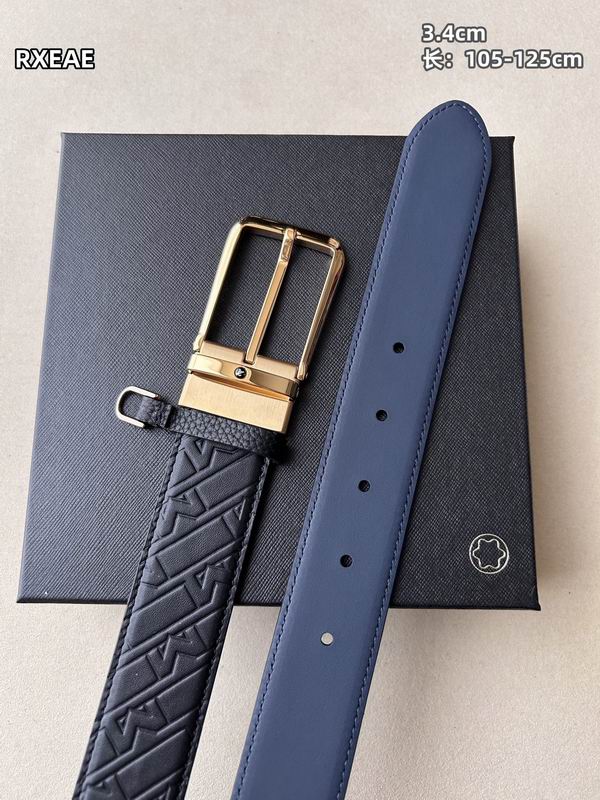 Montblanc belt 34mmX105-125cm 8L06